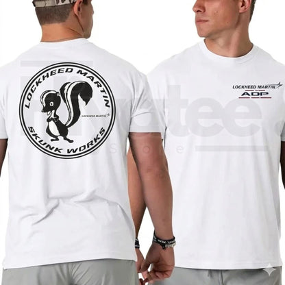Skunk Works Inspired T-Shirt – Double Sided Aerospace Graphic Tee, Aviation Engineer Gift Shirt