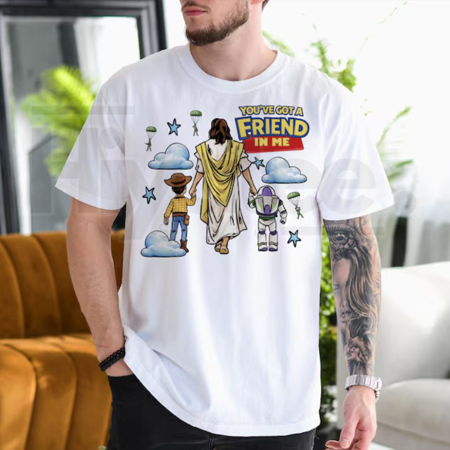 You've Got A Friend In Me Woody & Buzz Graphic Tee Ver2