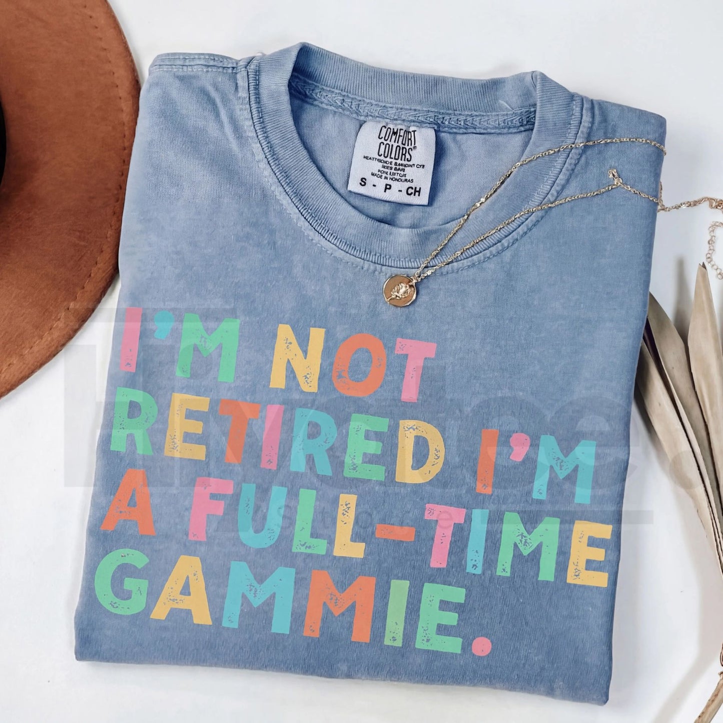 Comfort Colors® Custom Retirement Grandma Shirt – Personalized Mama & Nana Gift