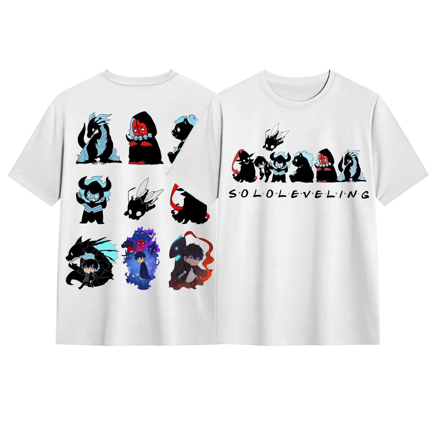 Solo Levelingg TShirt - Sungjinn Woo Character Tee - Anime Vintage Special Sweatshirt Unisex - Graphic Anime Tee - Manga Shirt - Unisex 2024