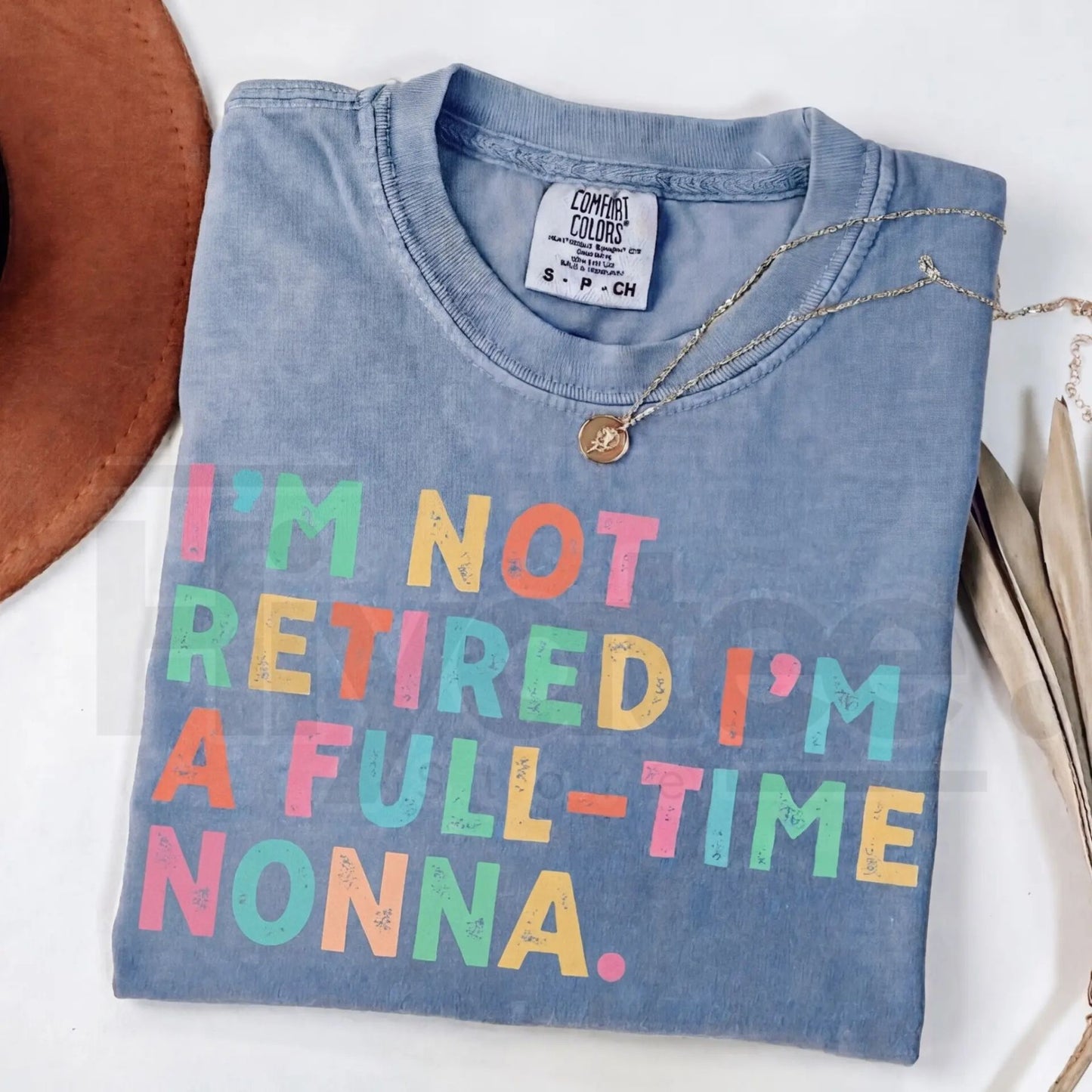 Comfort Colors® Custom Retirement Grandma Shirt – Personalized Mama & Nana Gift