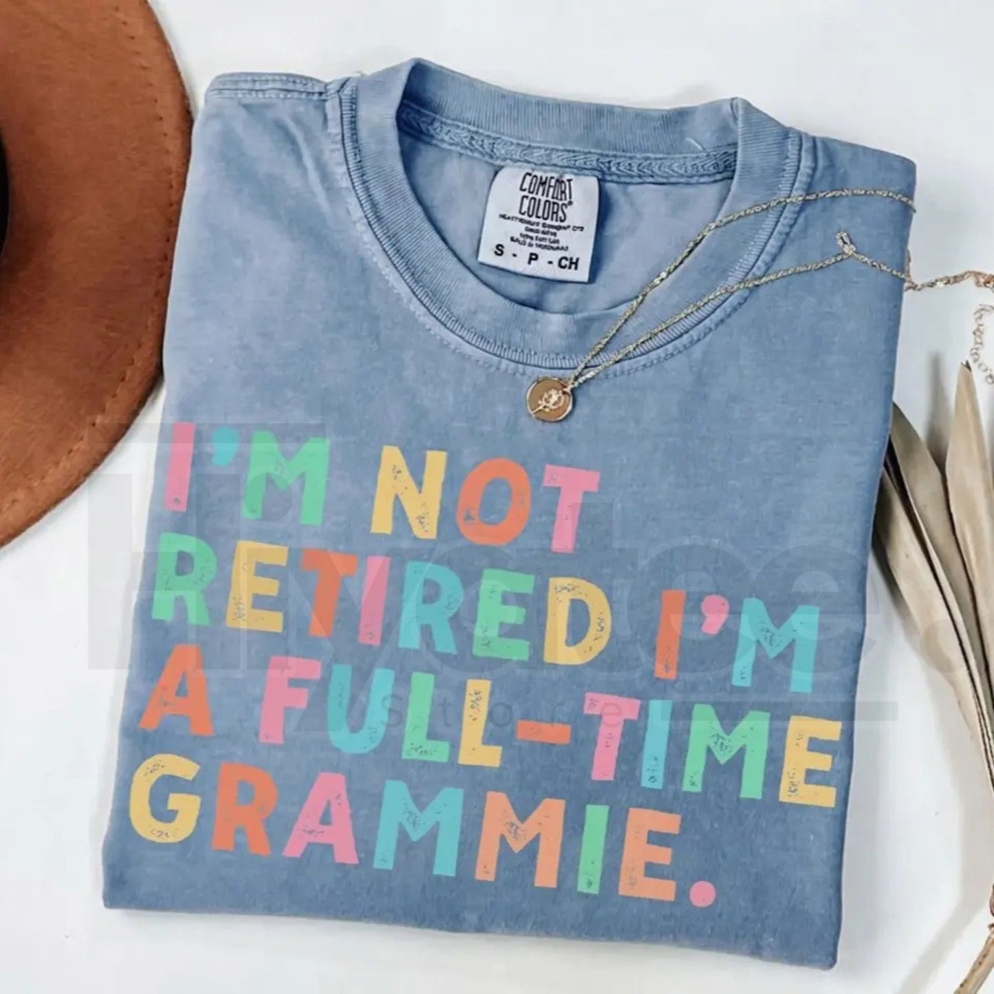 Comfort Colors® Custom Retirement Grandma Shirt – Personalized Mama & Nana Gift