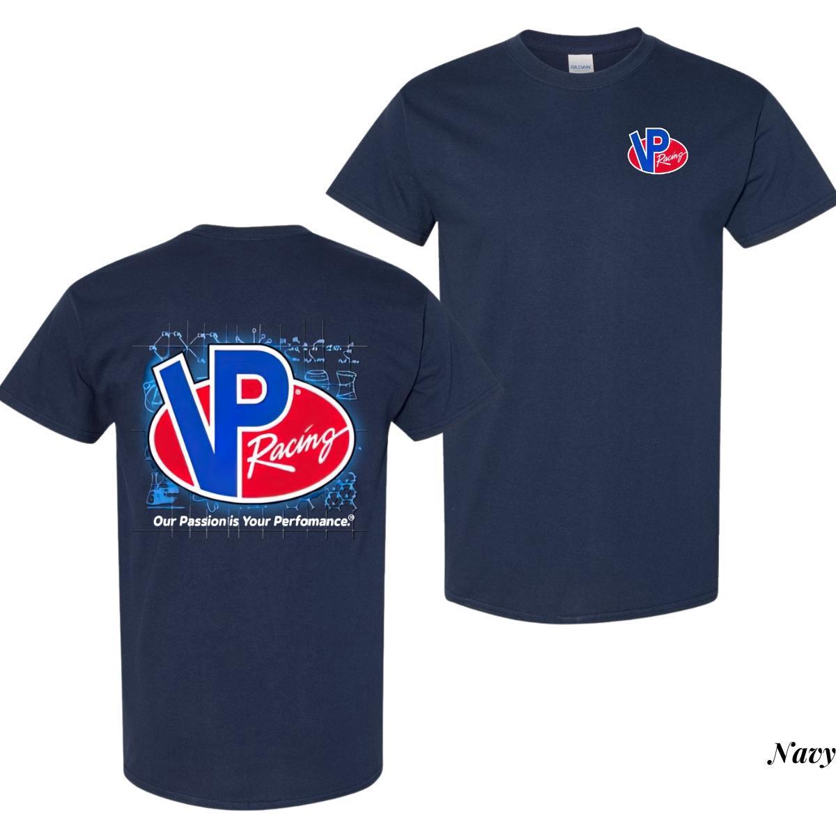 VP Racing Blueprint T-Shirt – Ultimate Racing Car Merch for Auto Enthusiasts!