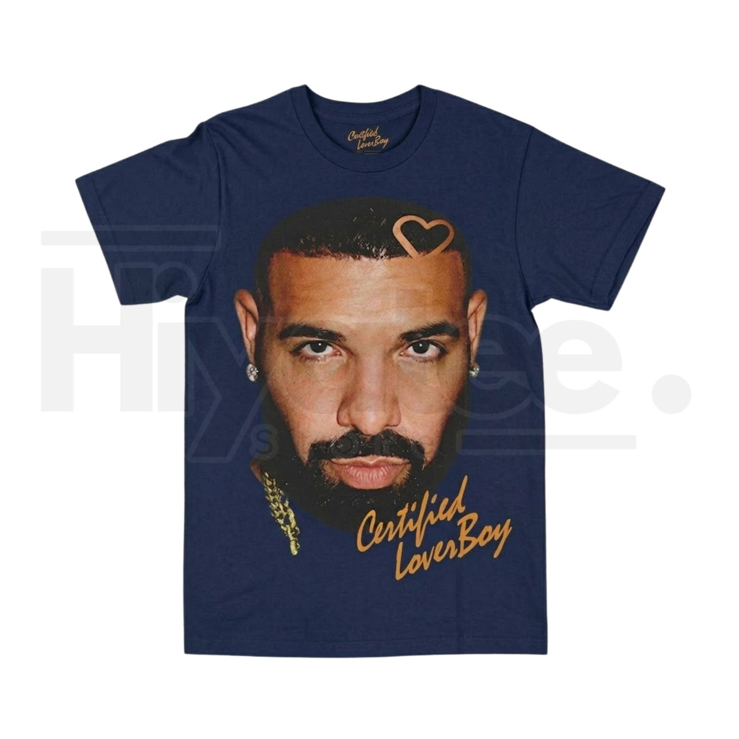 Drake "CLB" Graphic Tee – Certified Lover Boy Vintage Style Rap Shirt, OVO Inspired Streetwear Aesthetic