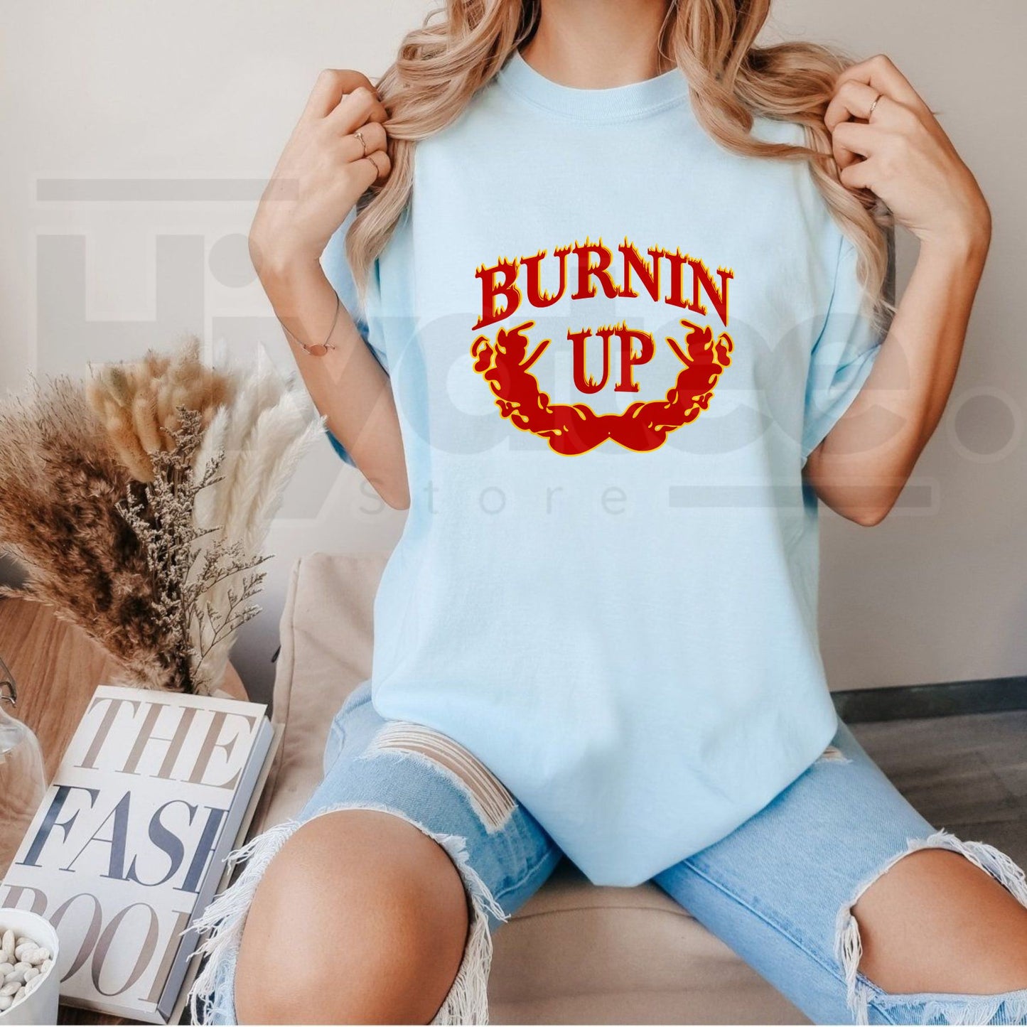 JB Burning Up Tour 2026 T-Shirt – Fire Crest Graphic Tee, Concert Merch Fan Shirt