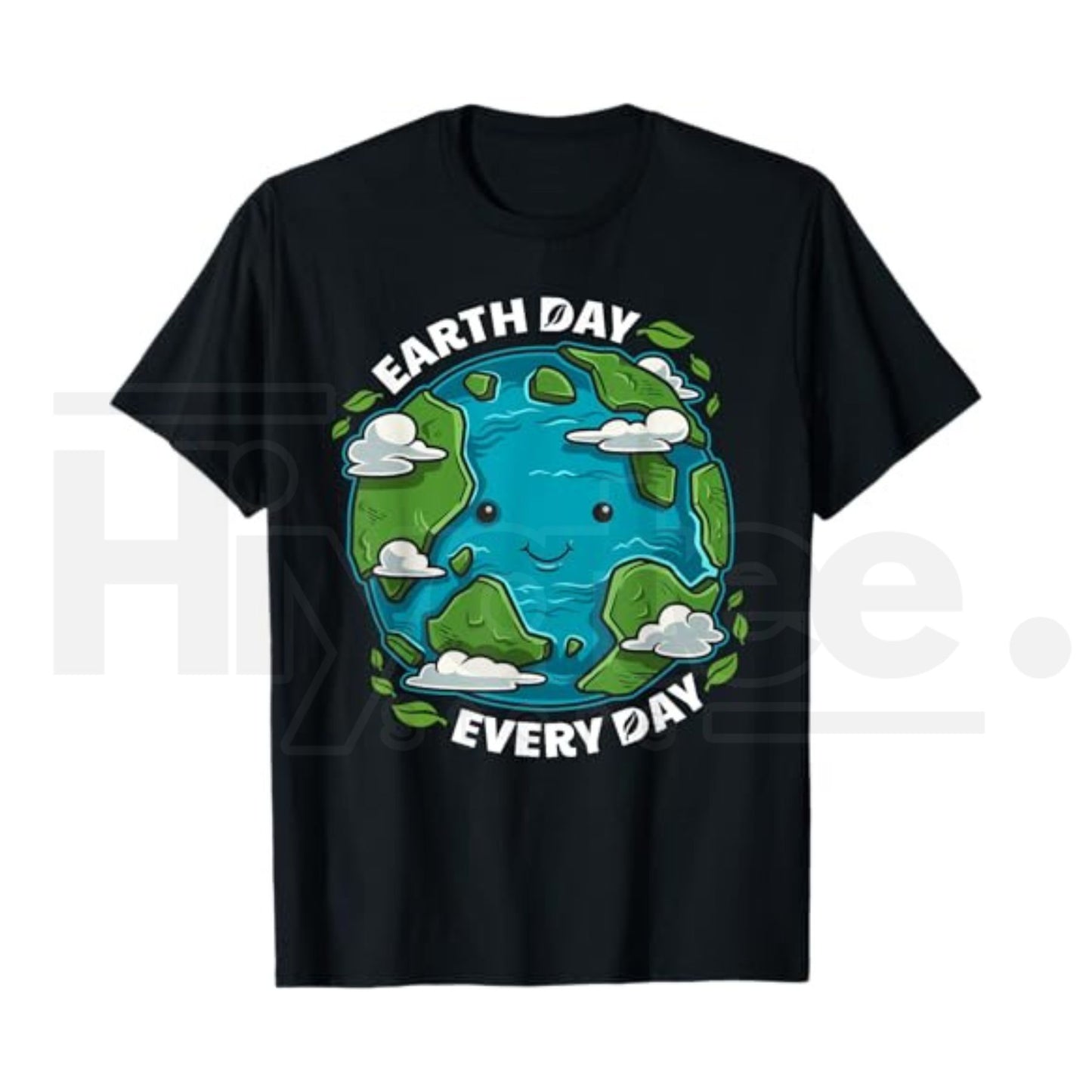 "Earth Day Every Day" – Cute Environmental Eco-Friendly Graphic Top