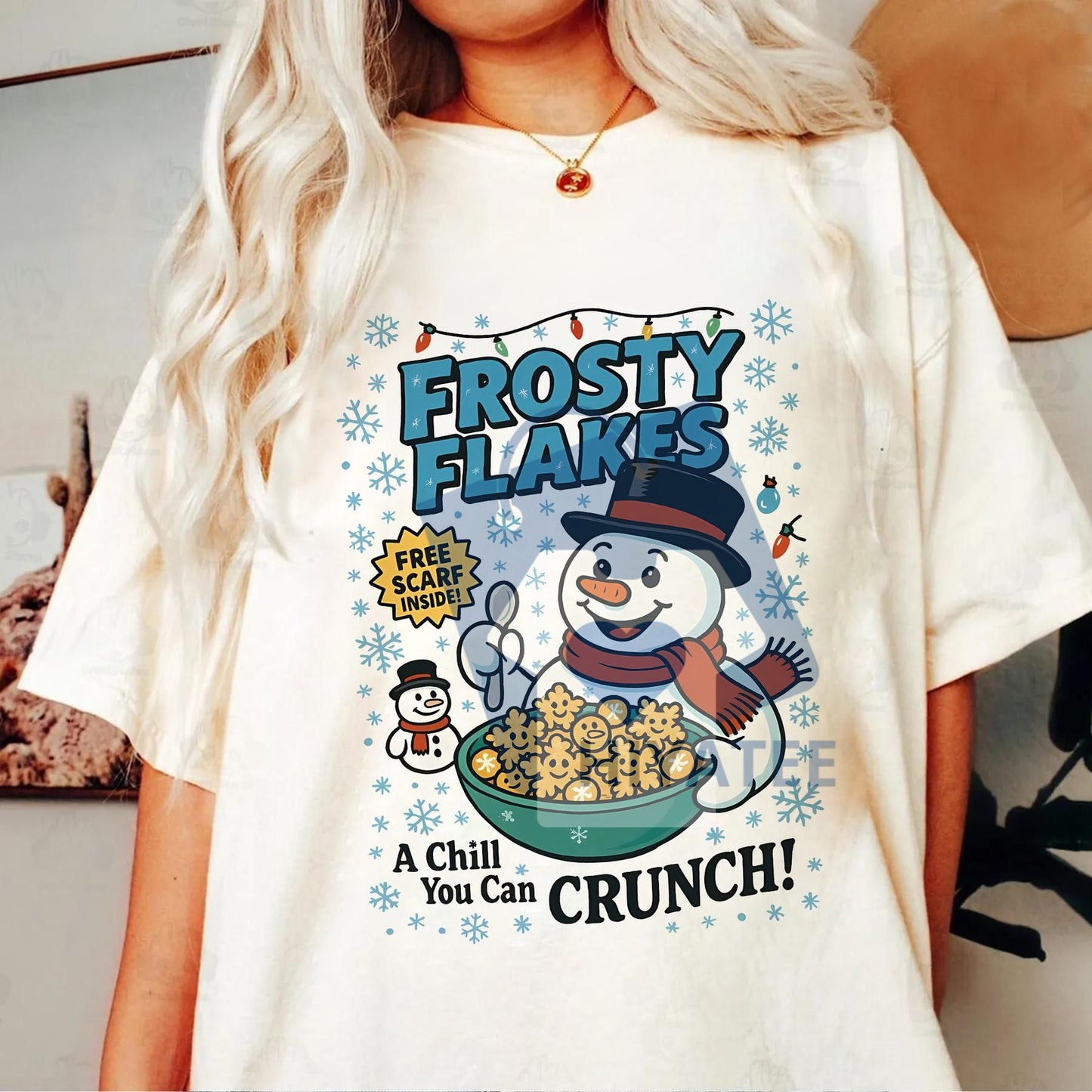 "Cereal Christmas Movies" T-Shirt – Retro Holiday Charm Tee