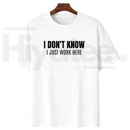 Funny Coworker T-Shirt – Office Humor Graphic Tee, Casual Short Sleeve Work Joke Shirt