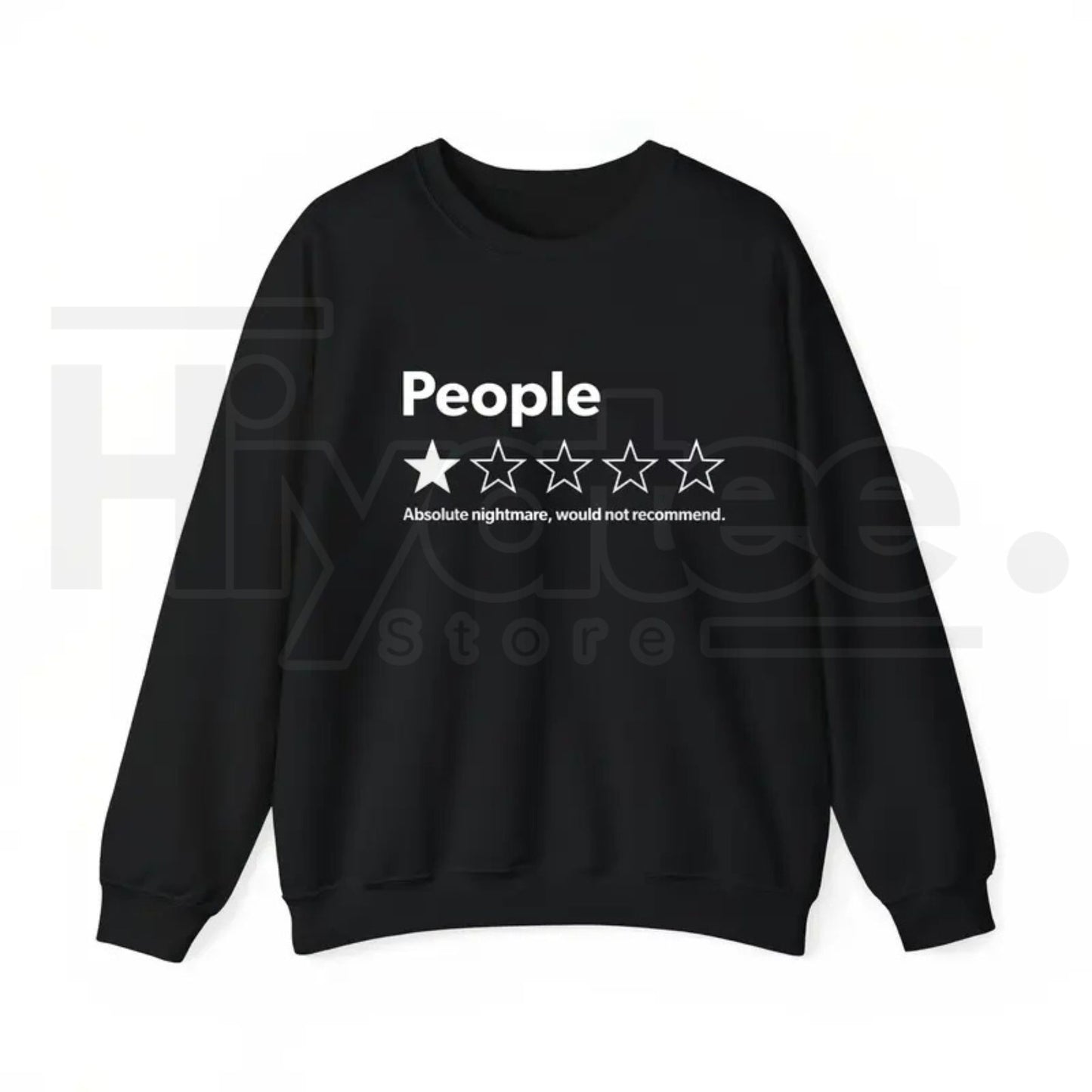 "Absolute Would" – Funny One Star Review People Graphic Top