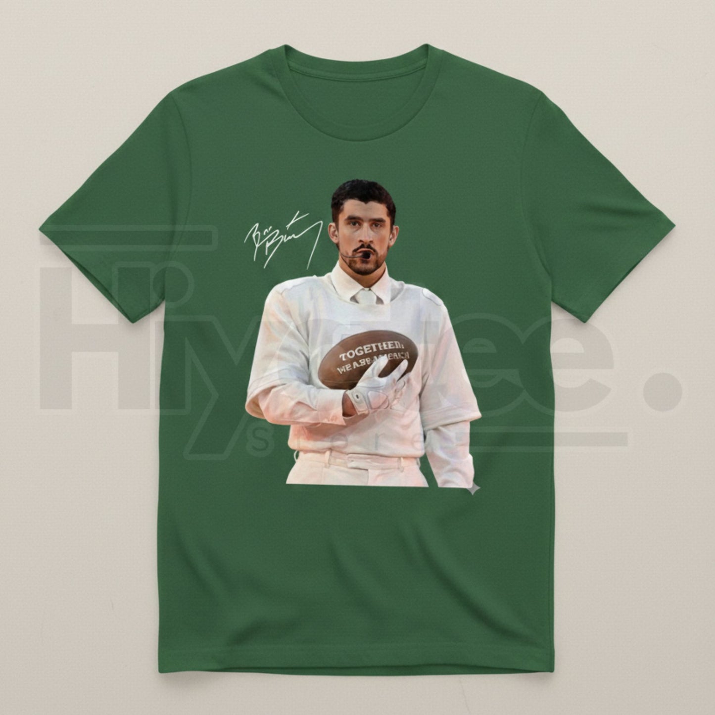 "Benito Gridiron" Football Shirt – Bad Bunny Inspired Sports Graphic Tee