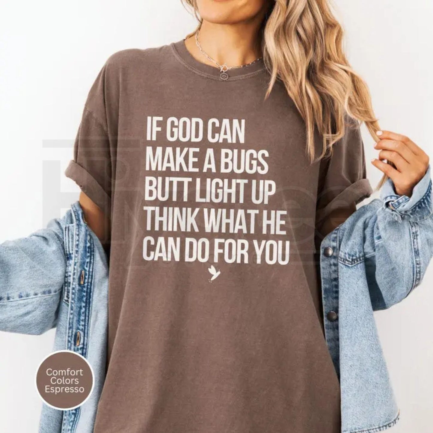 Comfort Colors® Funny Christian Shirt – Sarcastic Humor Religious Scripture T-Shirt