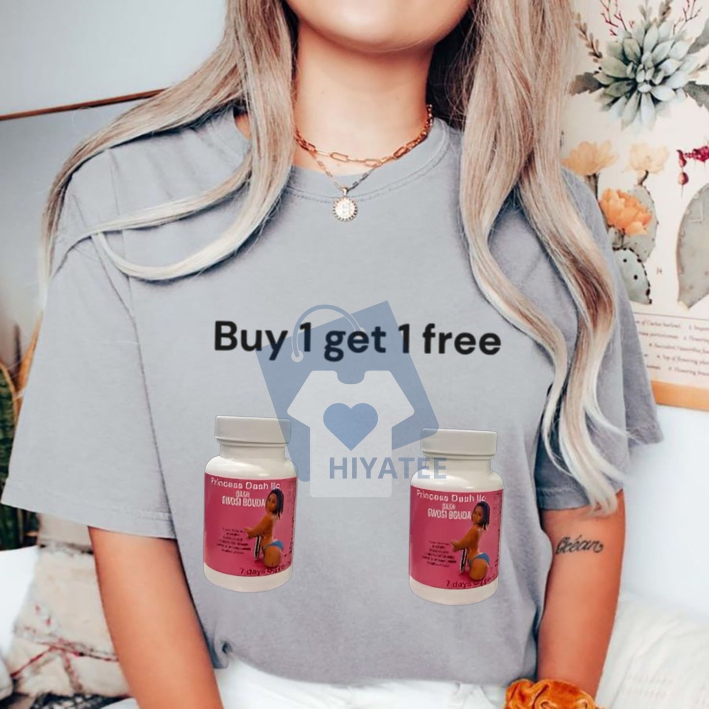 "Bel Bouda Anform" Women's T-Shirt – Buy One Get One Free Black Tee