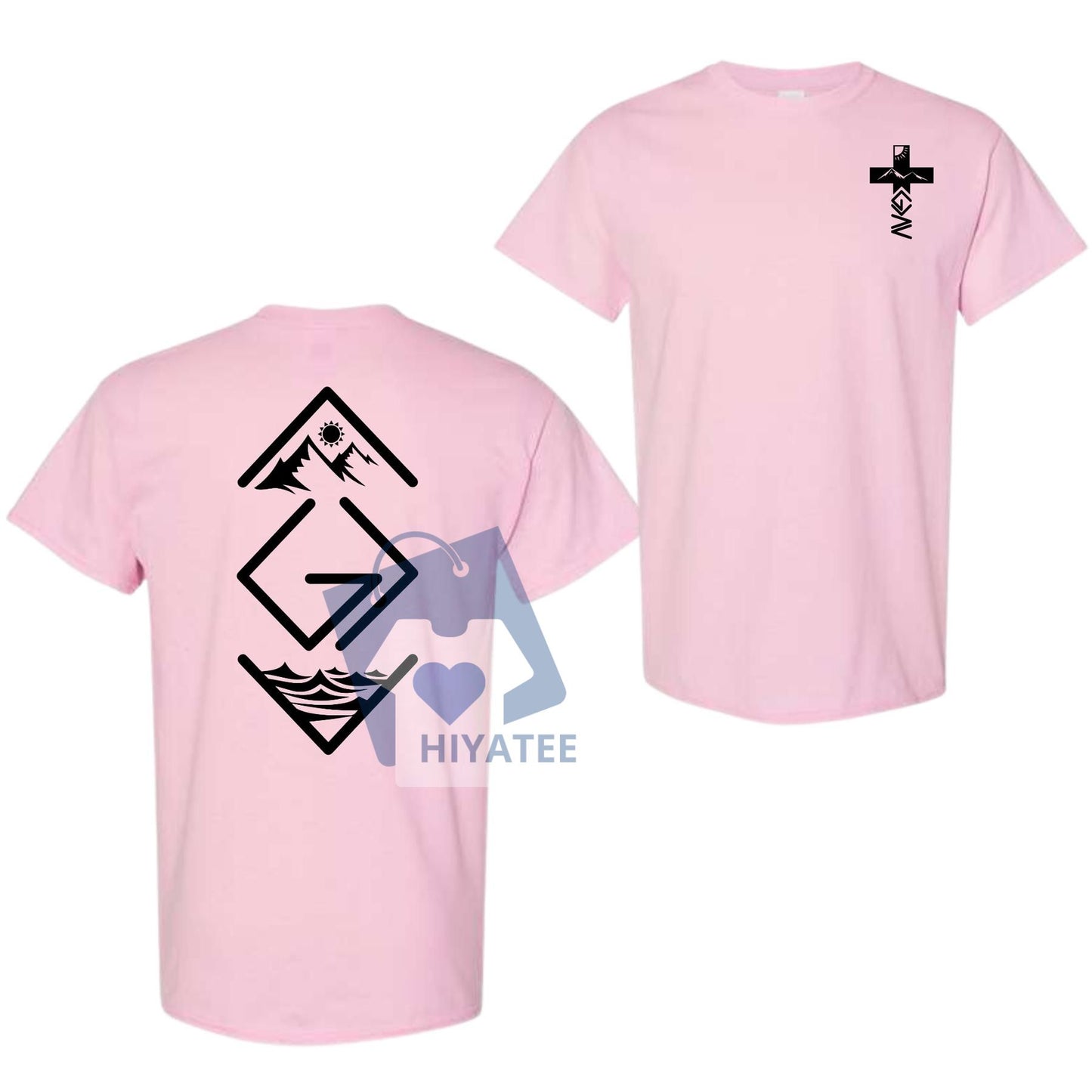 God Is Greater Than The Highs And Lows T-Shirt – 2-Sided Christian Tee
