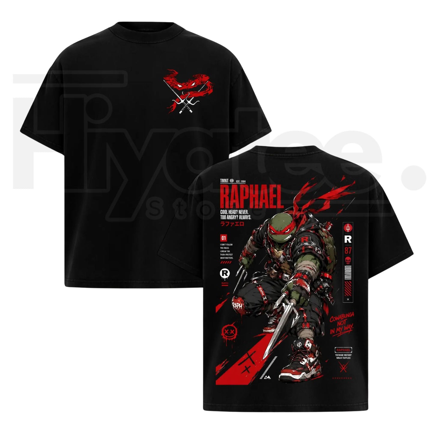Teenage Mutant Ninja Turtles Street Vibe T-Shirt – Vintage TMNT Graphic Tee