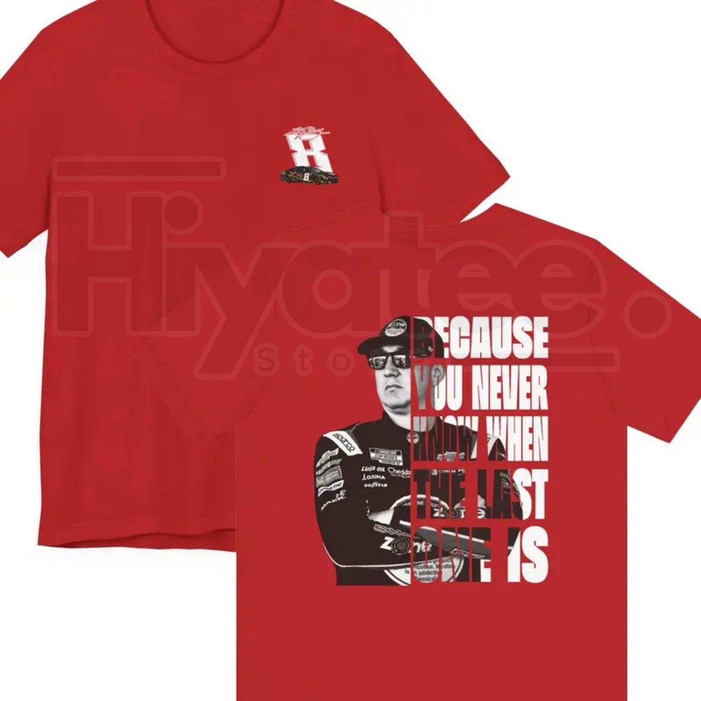 Kyle Busch Forever Rowdy T-Shirt – Vintage Style NASCAR Racing Streetwear Oversized Tee