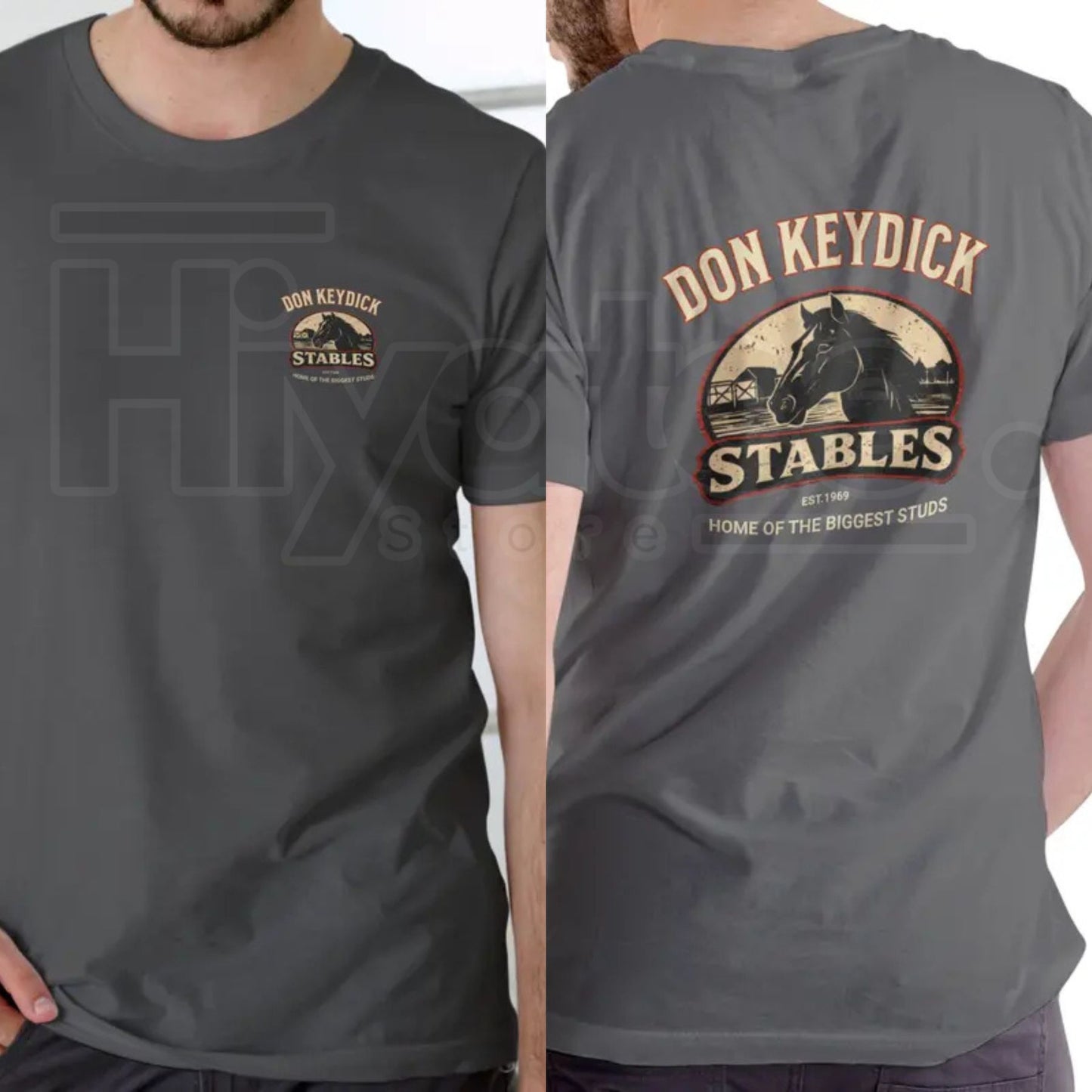 "Don Keydick Stables" – Funny Parody Name Unisex Cotton Top