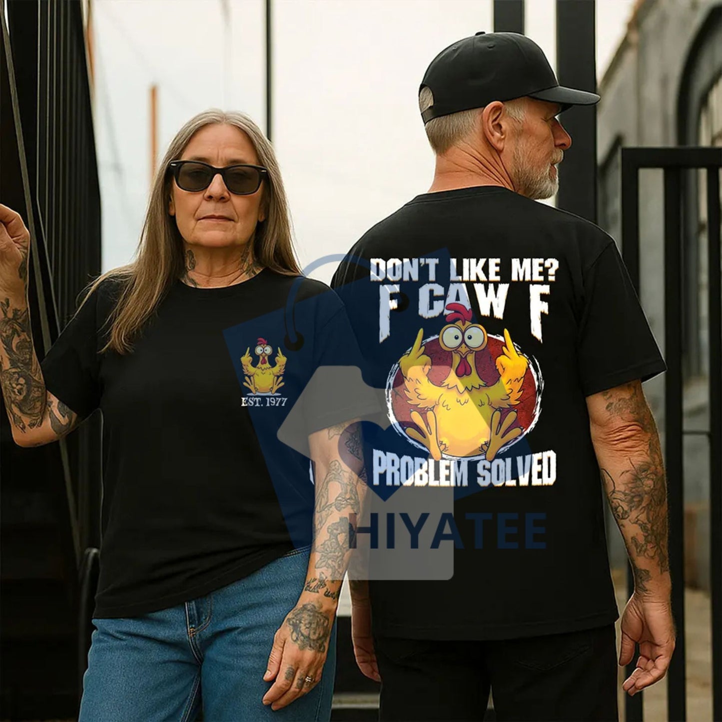 Generation X "F Caw F Problem Solved" Shirt – Personalized Birth Year Gen X Tee