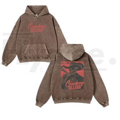 Retro Cowboy Killers Hoodie
