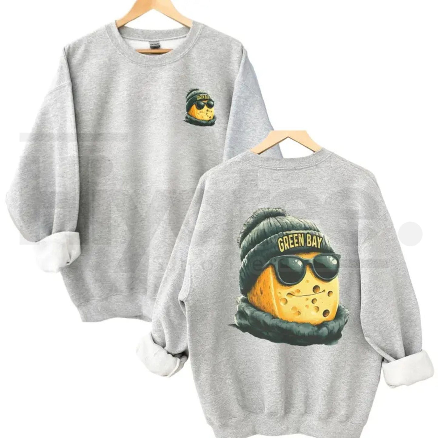 Vintage Spirit Animal Football Sweatshirt – City Team Graphic Pullover, Retro Game Day Crewneck, Casual Cozy Sweatshirt