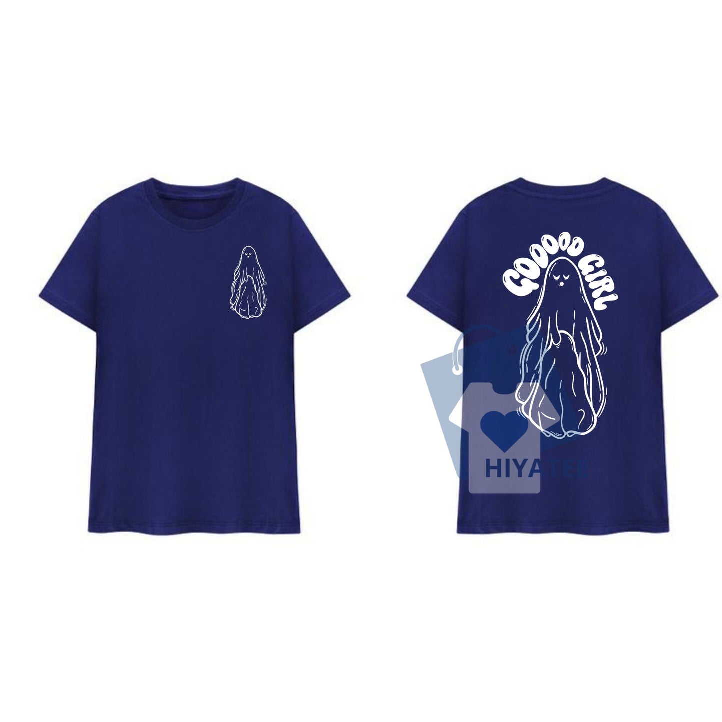 Gooooooood Girl Ghost Tee – Cute & Sassy Halloween-Inspired Shirt