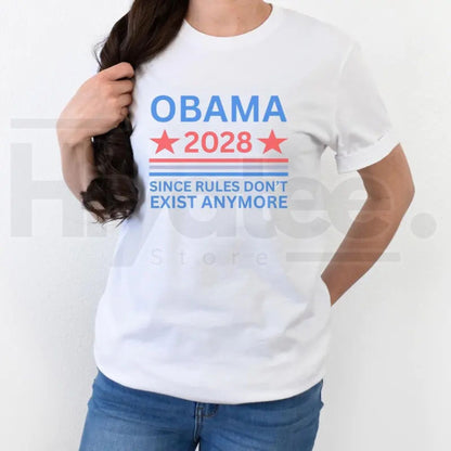2028 President Election T-Shirt – Since Rules Don't Exist Anymore Graphic Tee