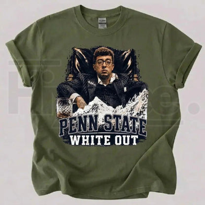 Penn State White Out T-Shirt – Nittany Lions Game Day Fan Tee