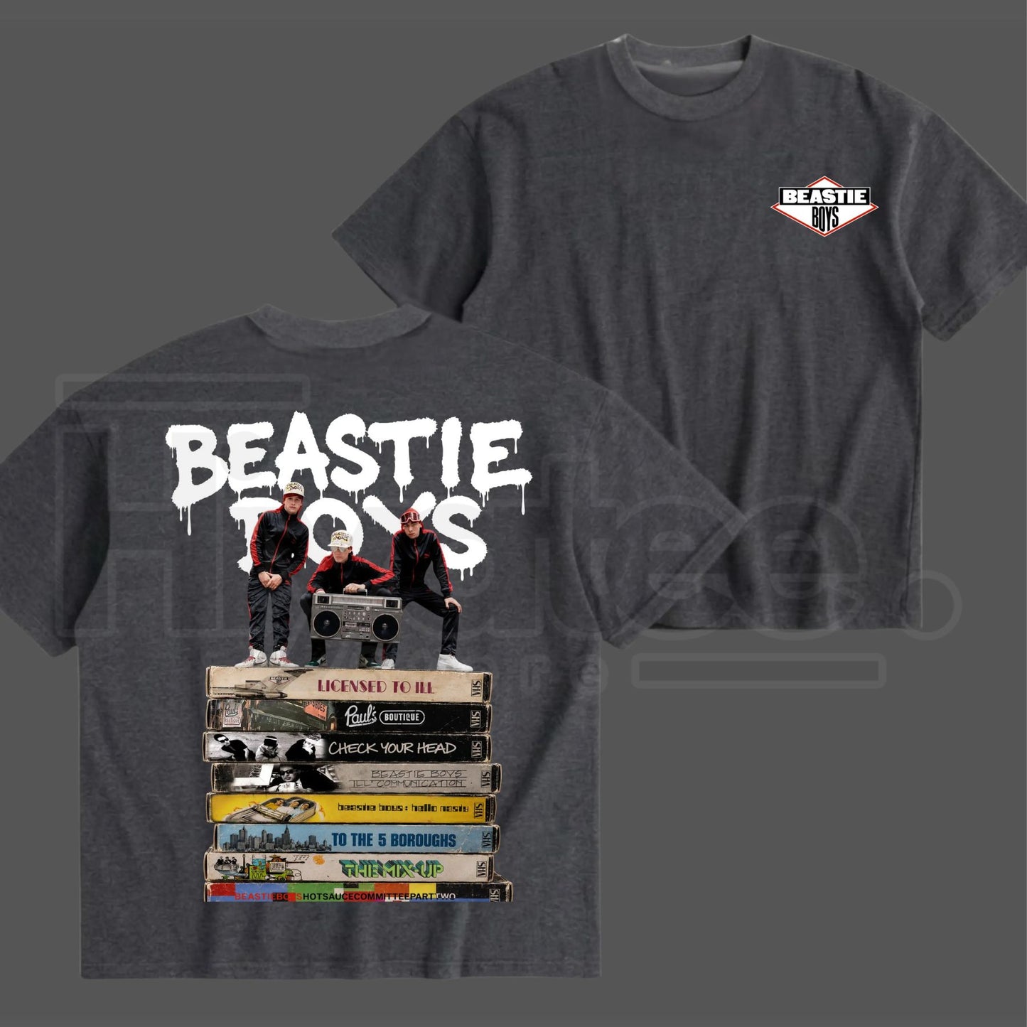 Beastie Boys Vintage Album T-Shirt – 90s Rap Hip Hop Streetwear Tee