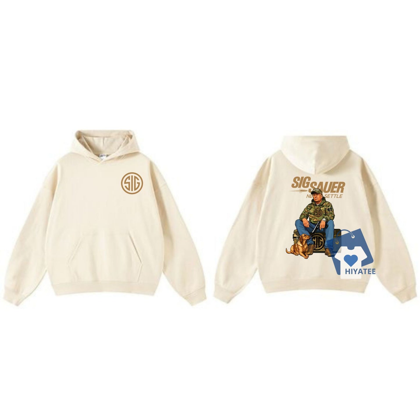 Sig Sauer Trump Hunting 2-Sided Hoodie – Bold Statement for Gun Enthusiasts