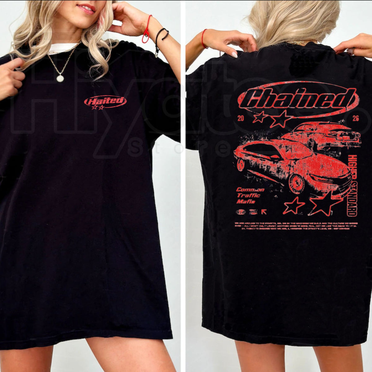 Common Traffic Mafia Chained V1 T-Shirt – Urban Streetwear Graphic Tee