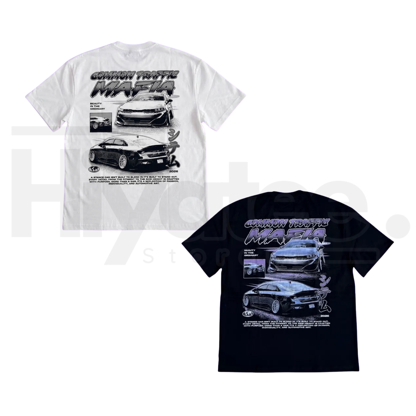 Common Traffic Mafia “ChromieK5” Tee – Streetwear Automotive Graphic Shirt