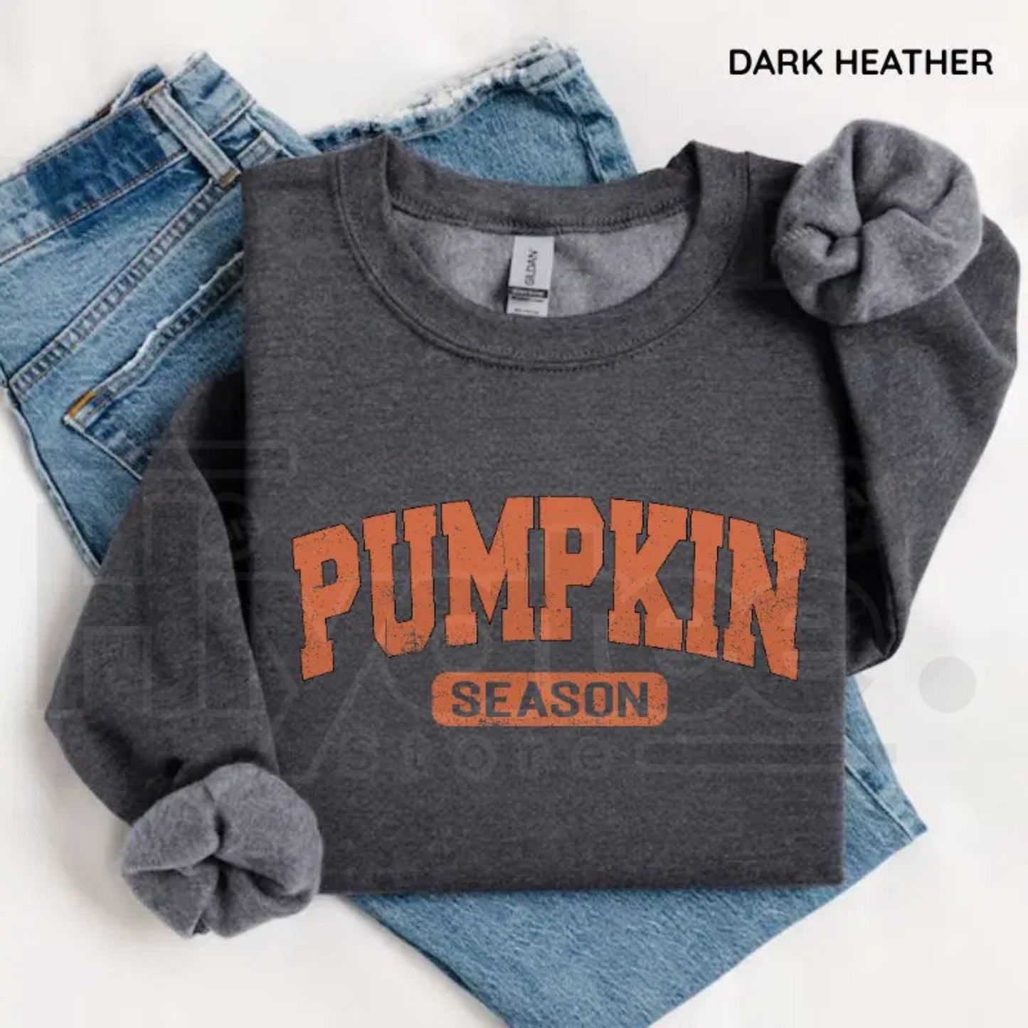 Retro Pumpkin Season Sweatshirt – Cute Fall Autumn Pullover, Vintage Thanksgiving & Halloween Outfit