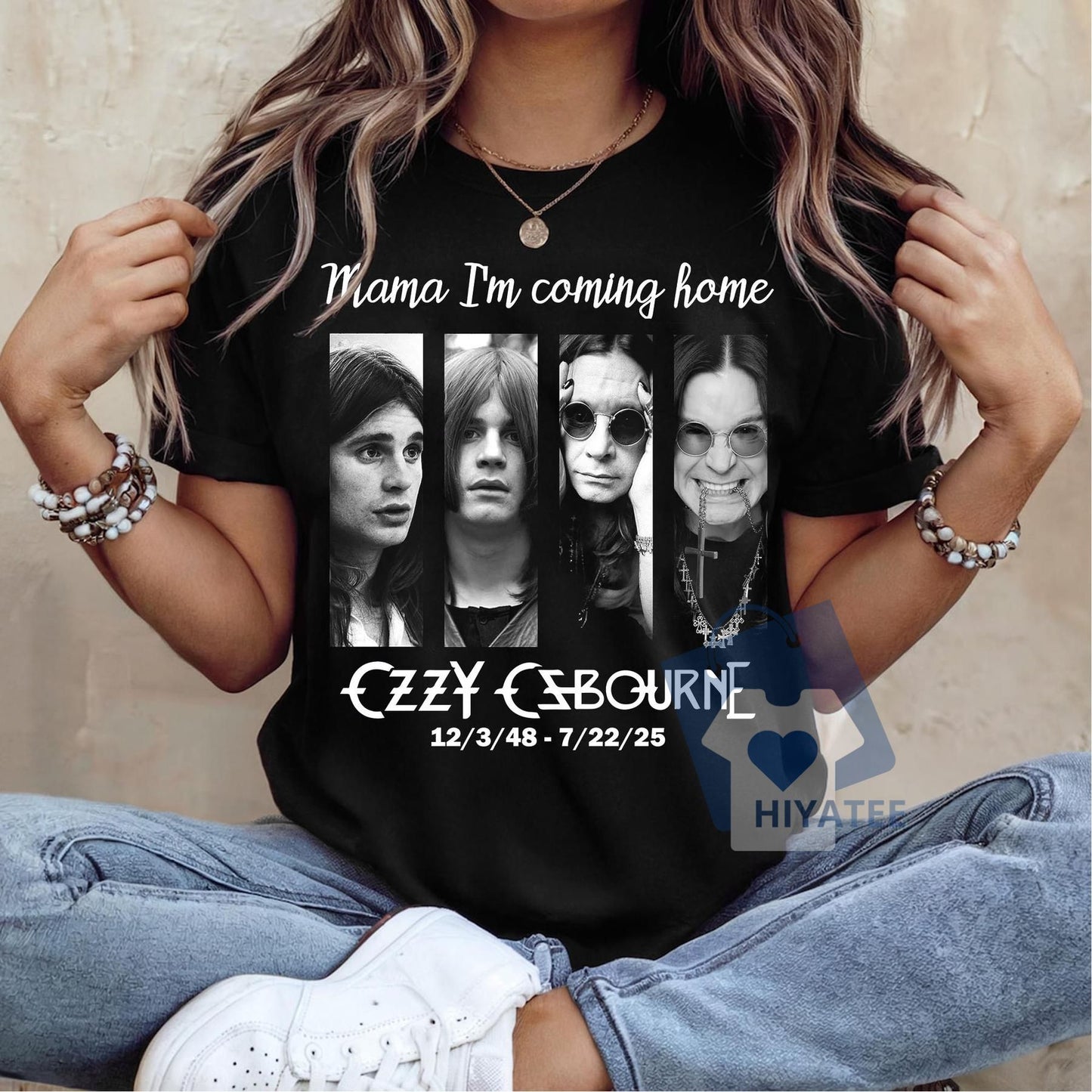 Mama I'm Coming Home Tribute Shirt – Retro Rock Legend Memorial Tee 1970–2025