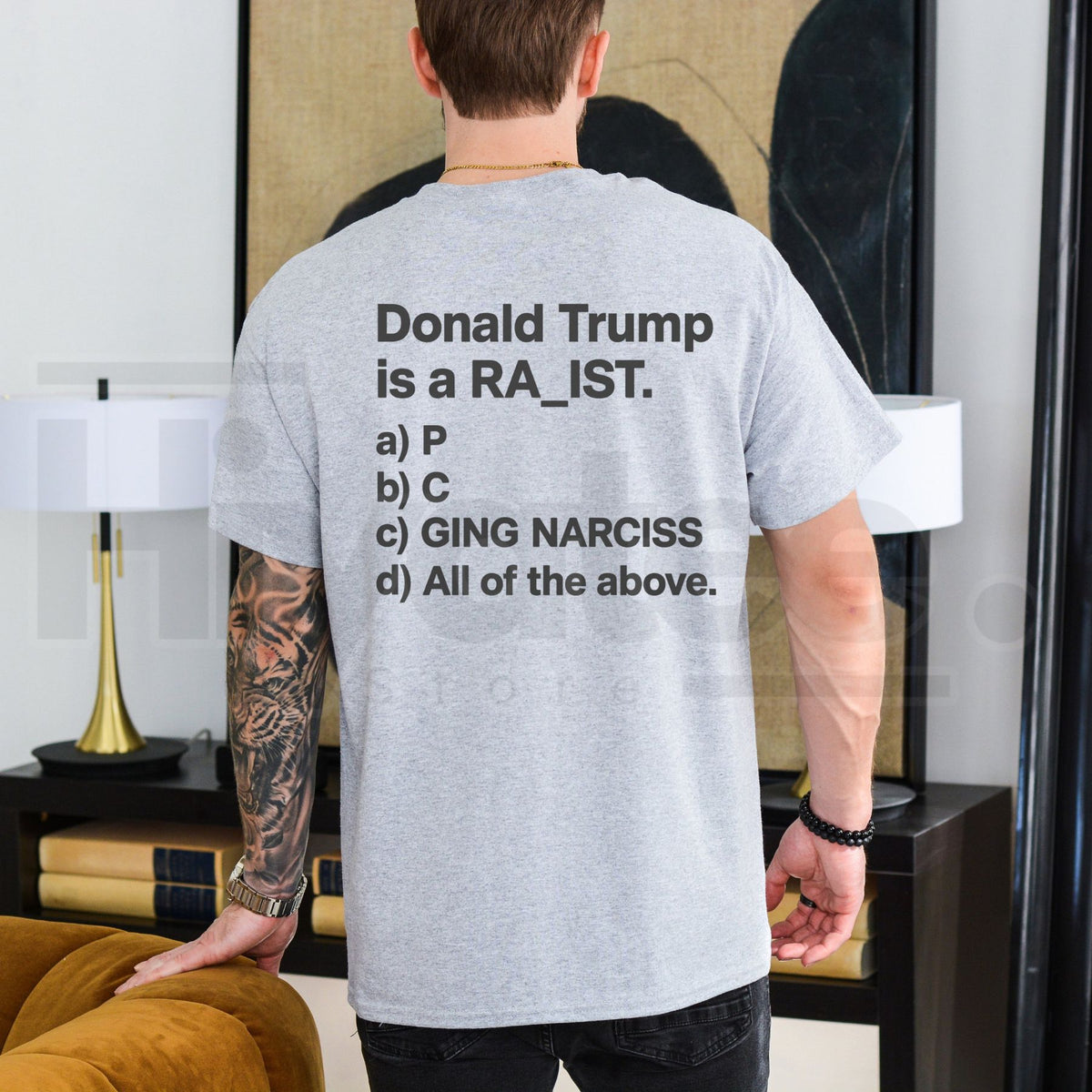 Humorous Multiple-Choice Graphic T-Shirt – Unisex Casual Short-Sleeve Satirical Top