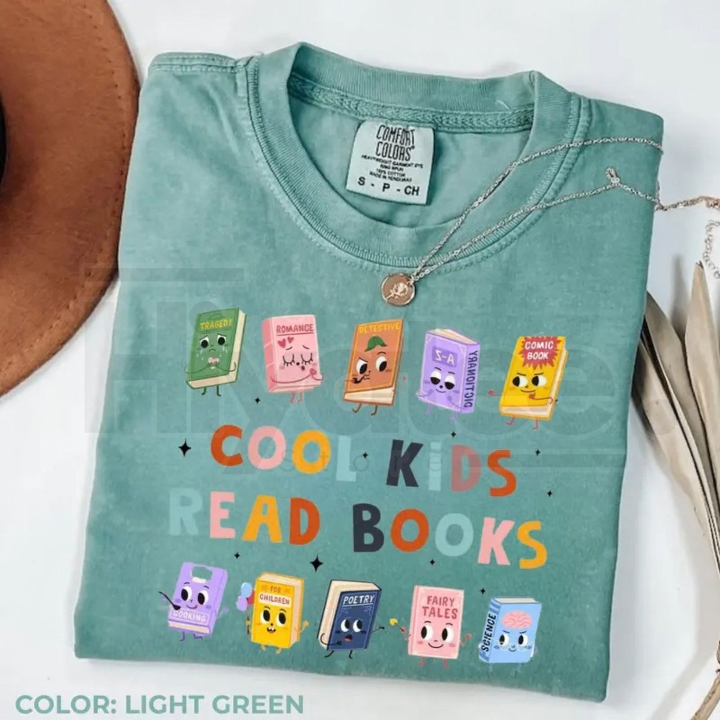 Cool Kids Read Books Shirt – Teacher & Librarian Gift, Kindergarten Reading Tee
