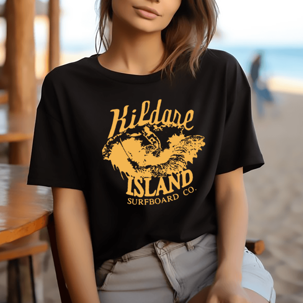 Kildare Island Outer Banks T-Shirt Comfort Colors , JJ Maybank Outfit, OBX SS4 Show Shirt, Beach Tee, Spring Break Tee Gift For Movies Lovers Fabric Menswear - Hiyatee