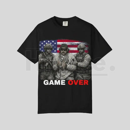 Maduro "Game Over" T-Shirt – Jan 3 2026 Edition Political Graphic Tee