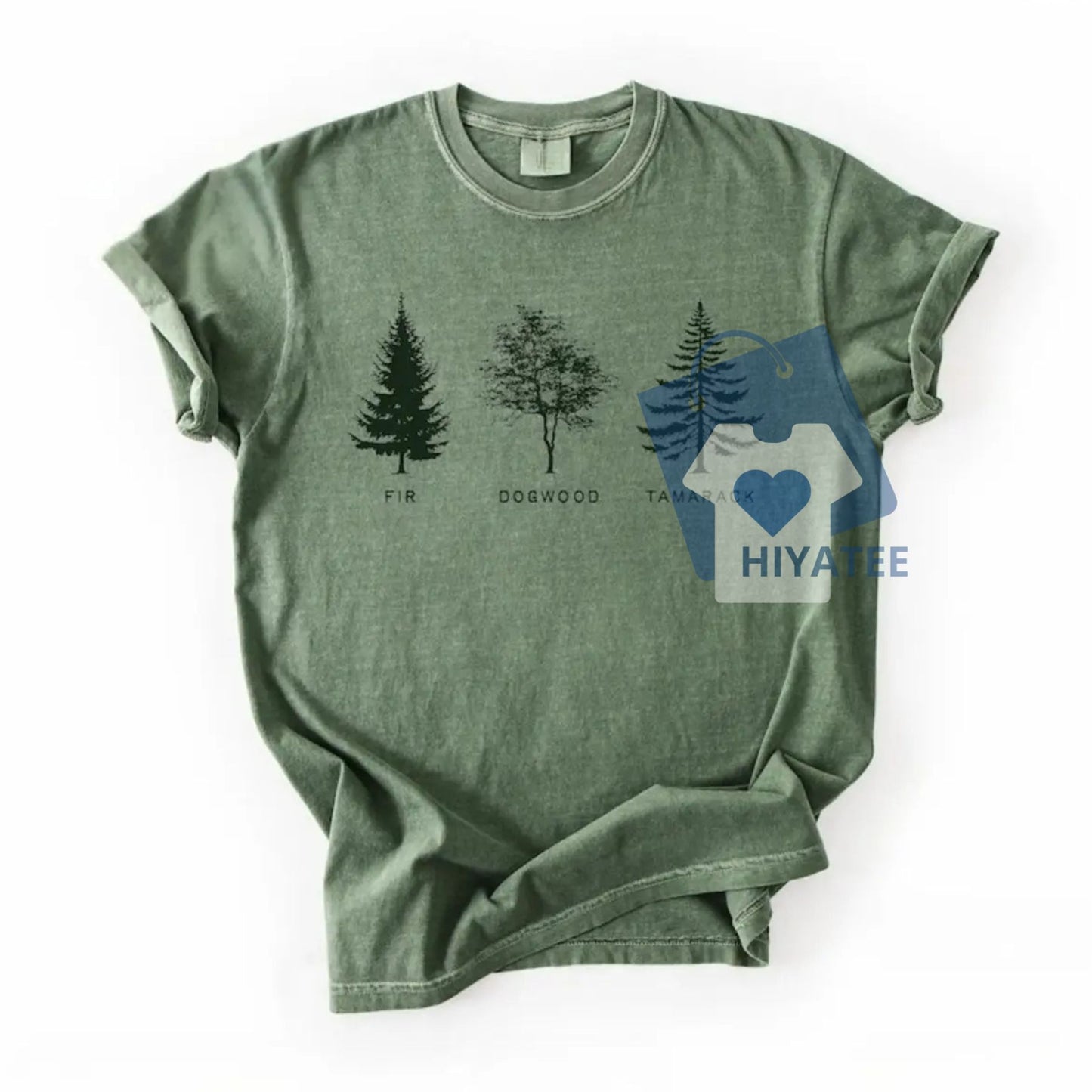 Fir, Dogwood, Tamarack – Subtle FDT Tree Shirt for Nature-Loving Rebels