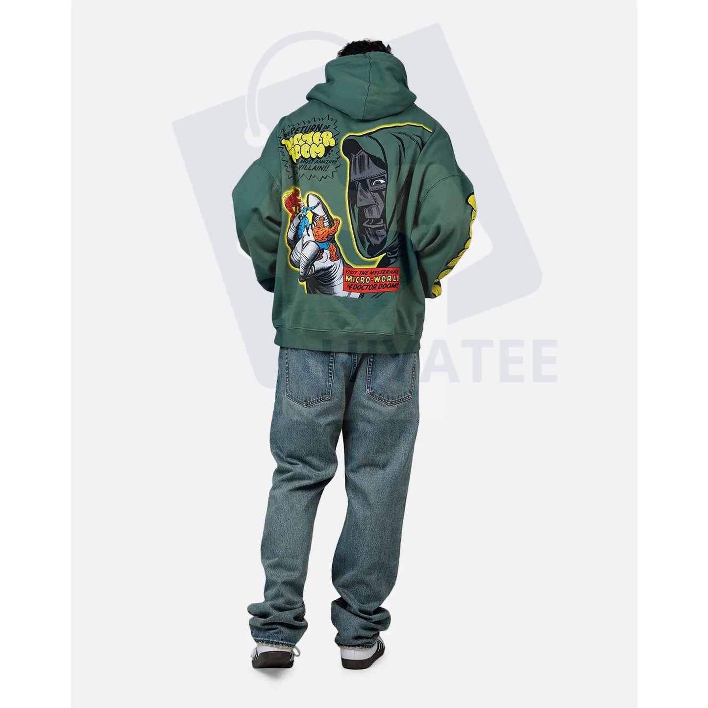 73Studio Marvel Fantastic Four Doctor Doom Premium Hoodie