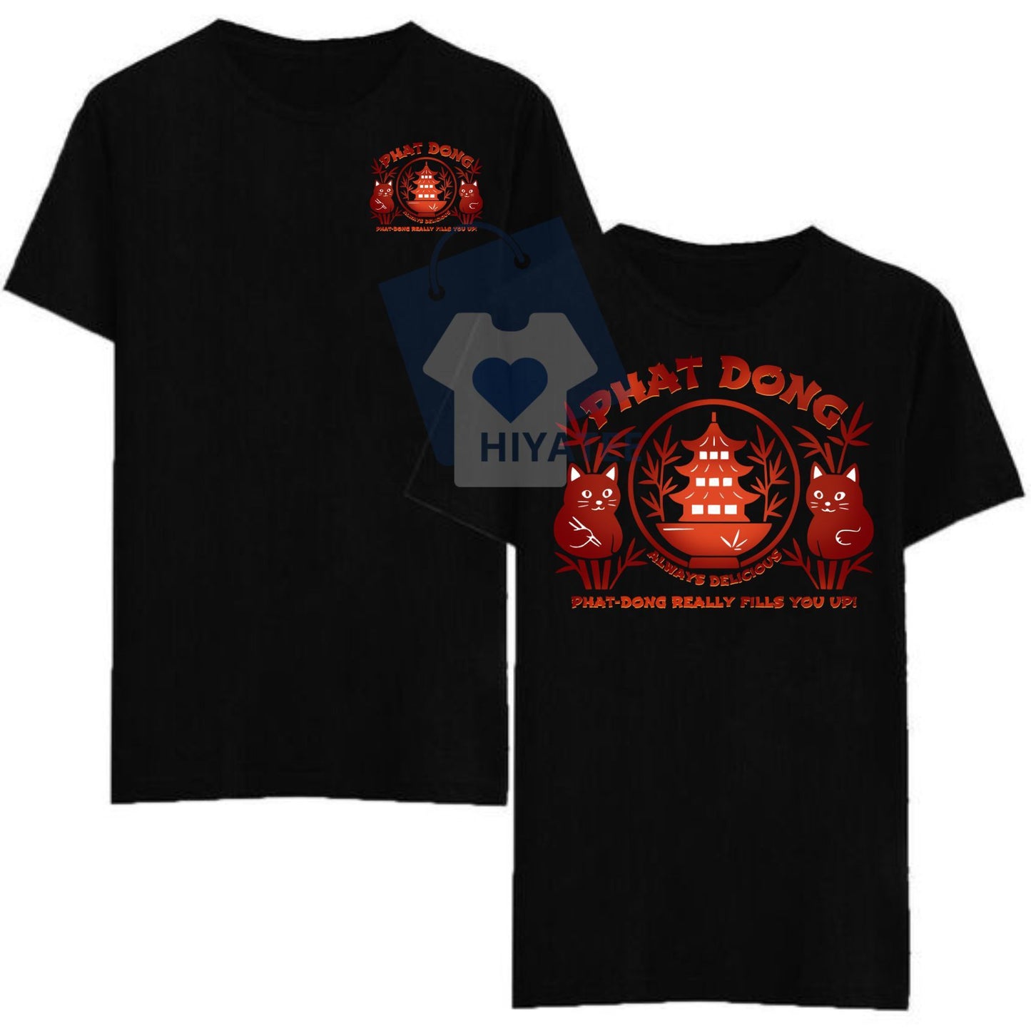 "Phat-Dong: Always Delicious" T-Shirt – Men's Funny Graphic Tee
