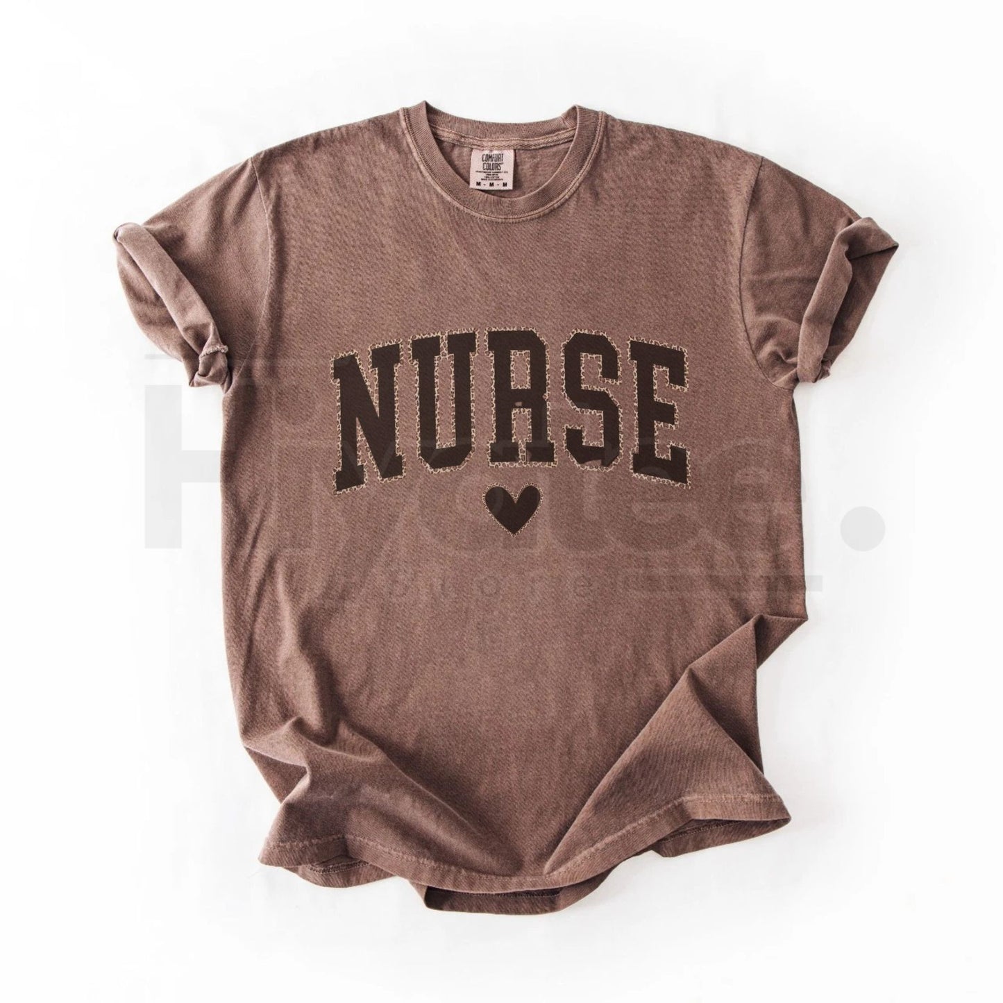 Comfort Colors® Nurse Leopard T-Shirt – Trendy Cheetah Print Nursing Tee, Cute Healthcare Gift