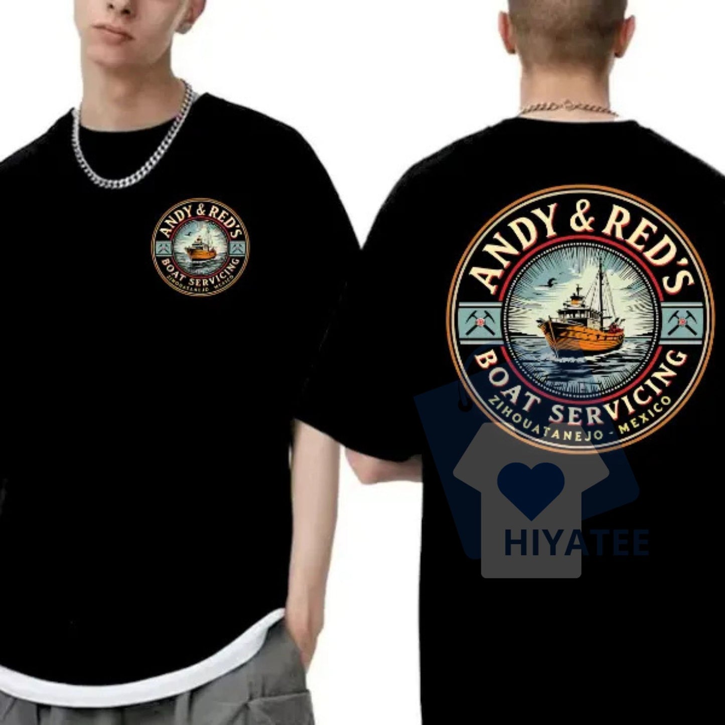 Andy & Red’s Boat Servicing T-Shirt – Shawshank Redemption Inspired Tee