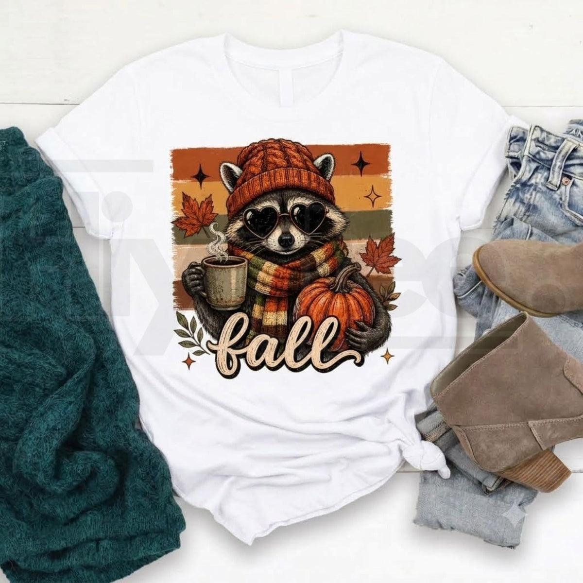 Love in Faith Women's Vintage Style Unisex Athletic-Casual T-Shirts - Fall Tops