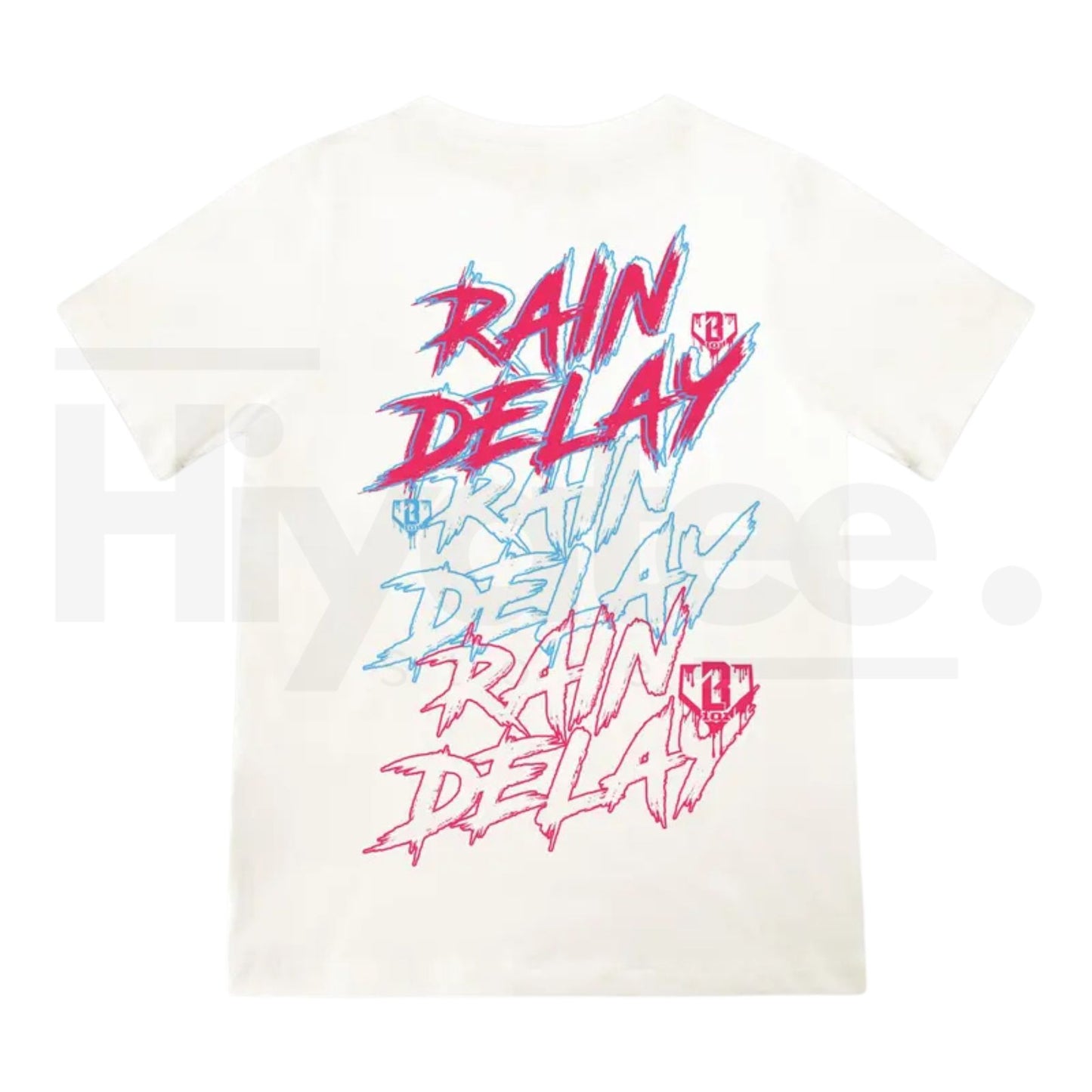 "Rain Delay Lightning Bolt" – Energetic Youth Lightweight Graphic Top