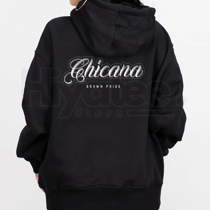 Chicana Brown Pride Clothing – T-Shirt, Sweatshirt & Hoodie for Men & Women