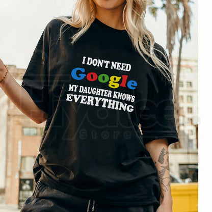 "I Don't Need Google" – Funny Sarcastic Daughter Knows Everything Top