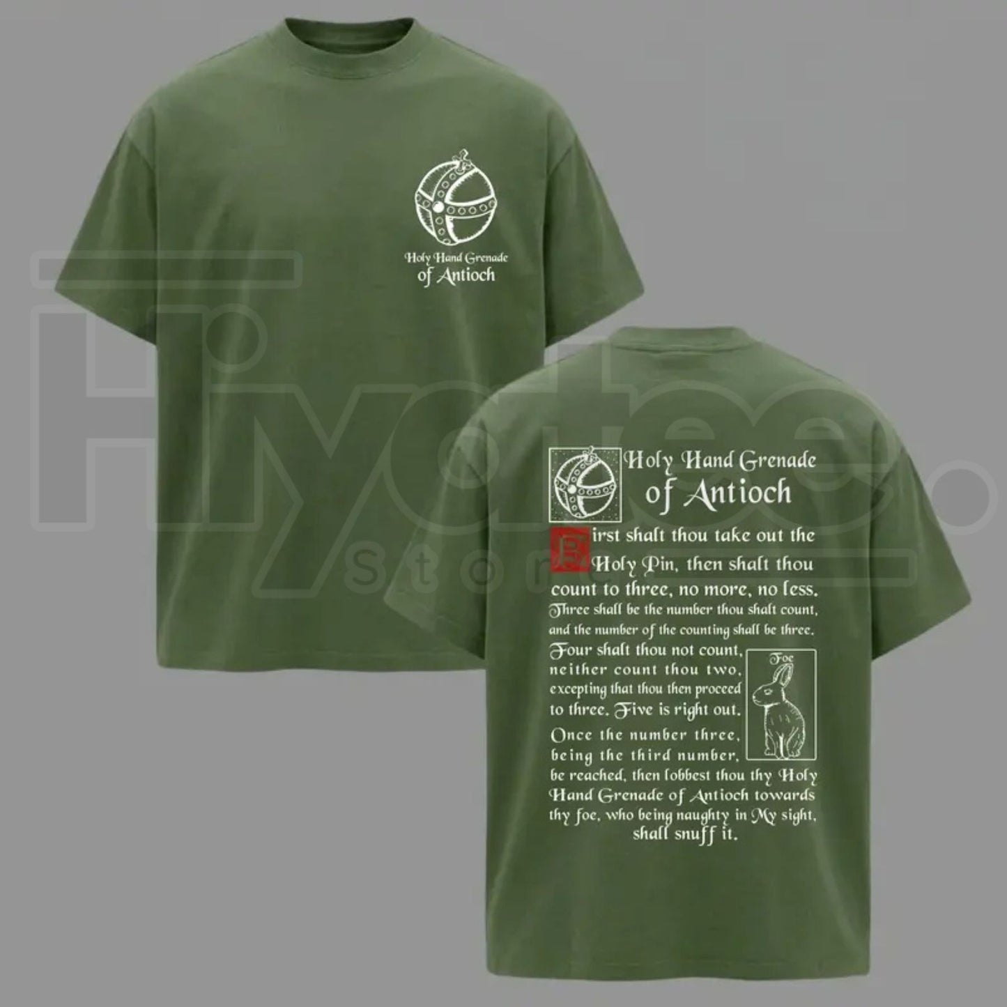 The Holy Hand Grenade of Antioch T-Shirt – Funny 1975 Meme Graphic Tee