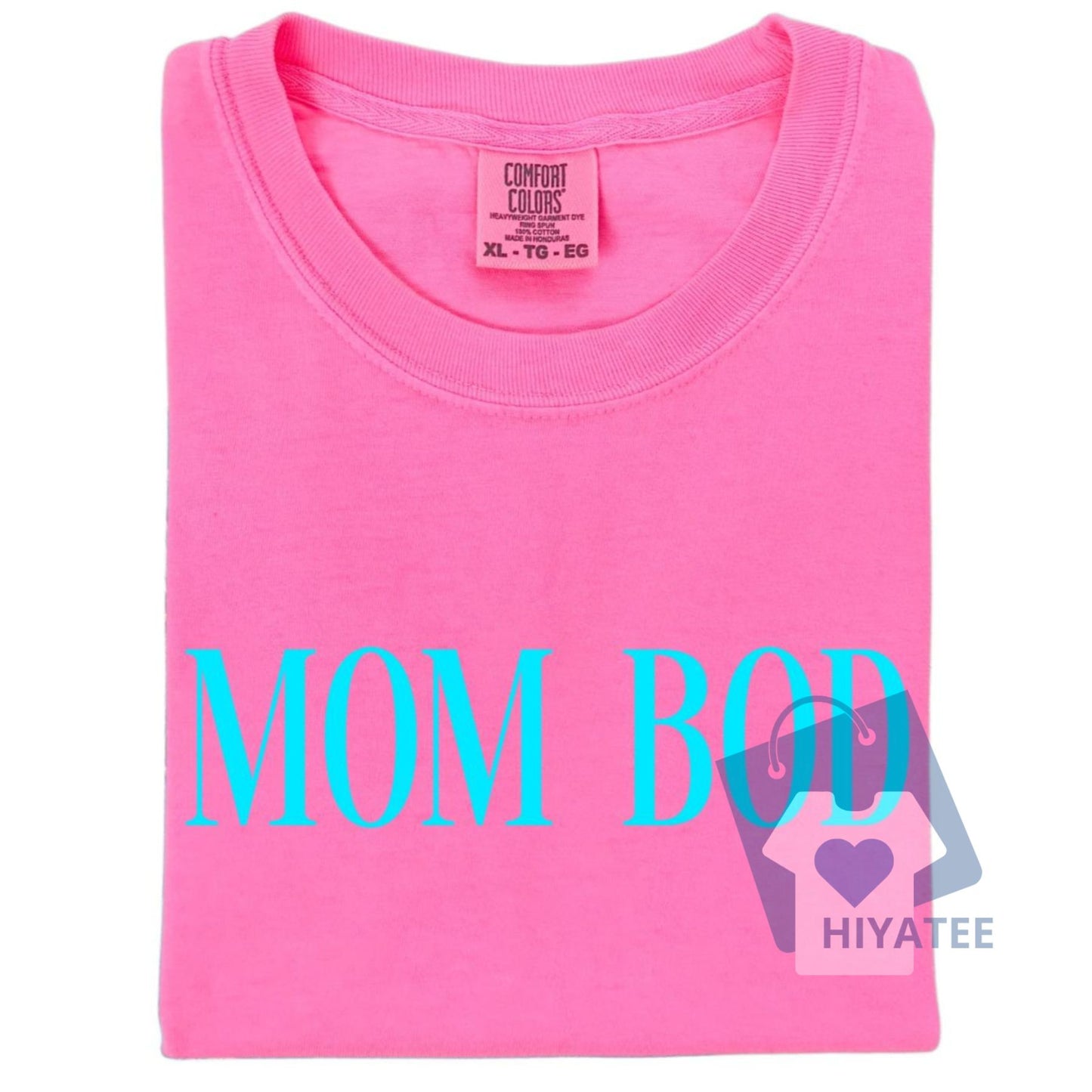 Mom Bod Comfort Colors T-Shirt – Soft & Empowering Mom Life Tee