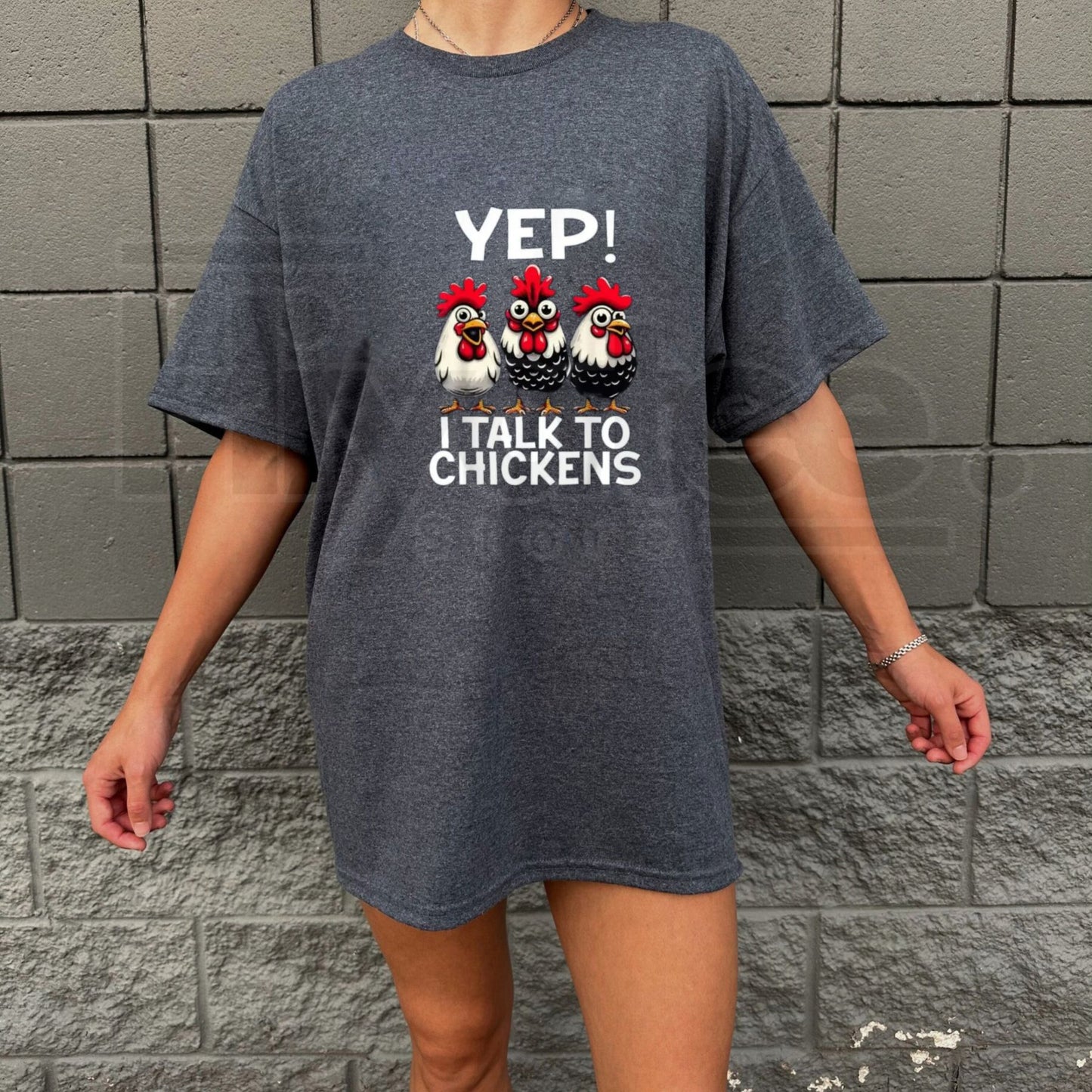 "Chicken Lover" – Funny Animal Enthusiast Casual Graphic Top
