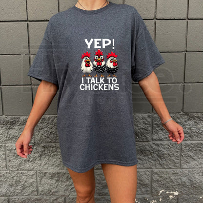 "Chicken Lover" – Funny Animal Enthusiast Casual Graphic Top