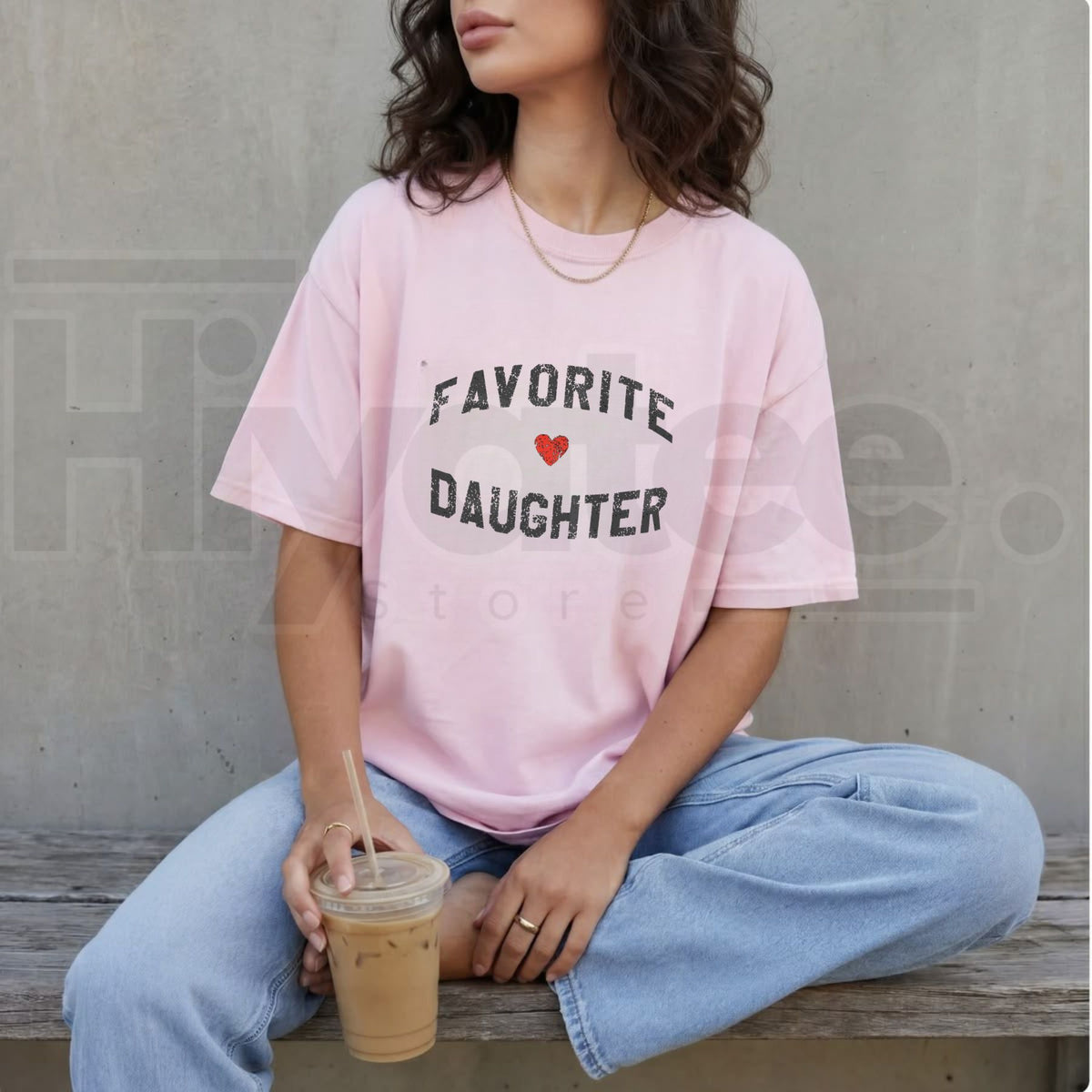 Favorite Daughter T-Shirt – Funny Family Gift Tee